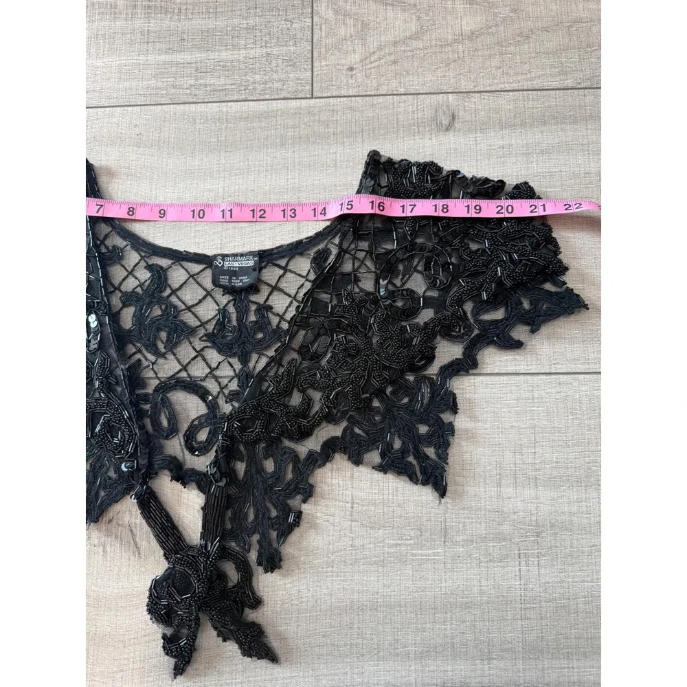 Vintage Beaded Lace Bolero Shrug‎